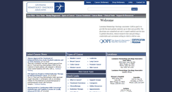 Desktop Screenshot of louisianacancer.com